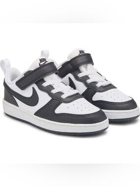 Nike Kids' Court Borough Recraft Low Top Sneaker Little Kid